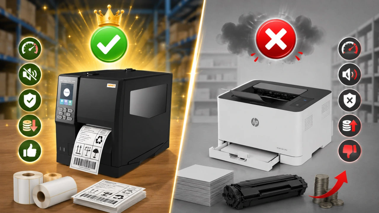 Printer Laser vs Thermal Printer untuk Label