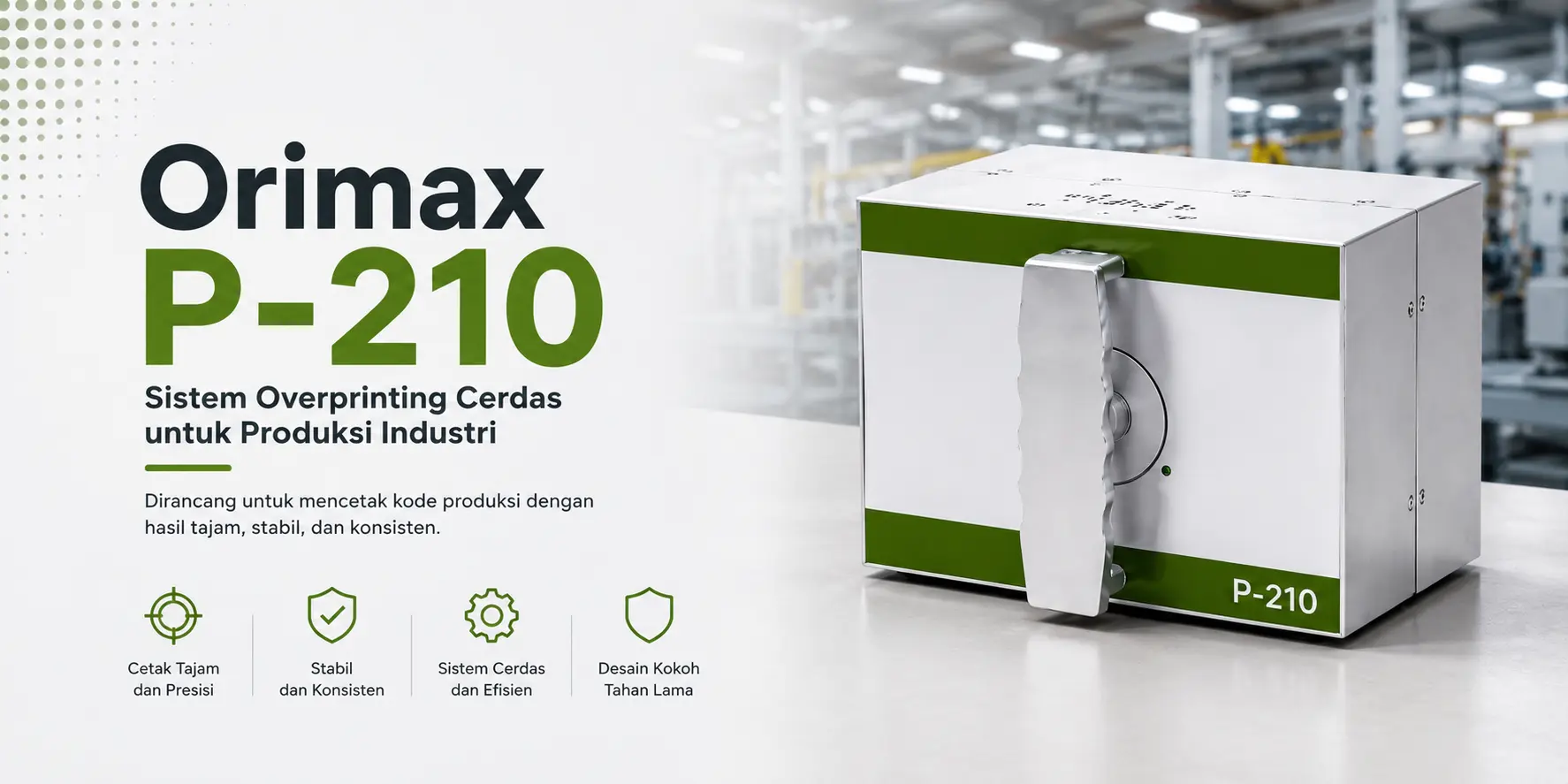 Orimax P-210 TTO Printer Compact