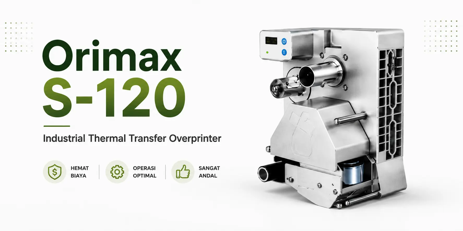 Orimax S-120 TTO Printer Entry Level